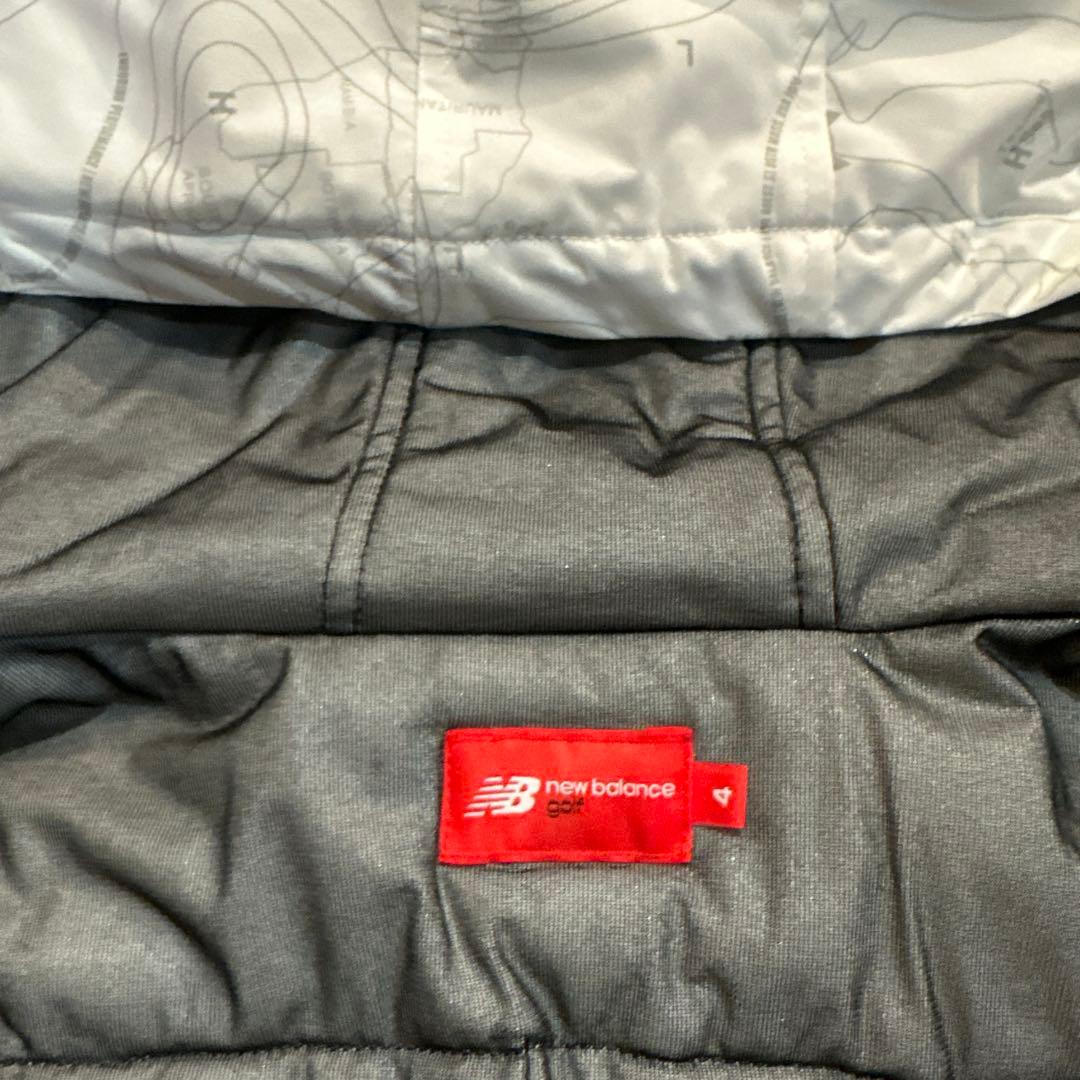 NEW BALANCE GOLF メンズ 防寒 中綿ジャケット サイズ4