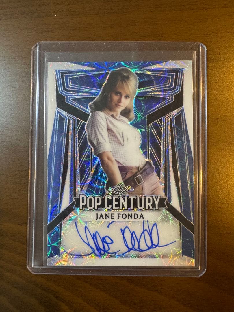 2023 Leaf ジェーン・フォンダ 直筆サインカード