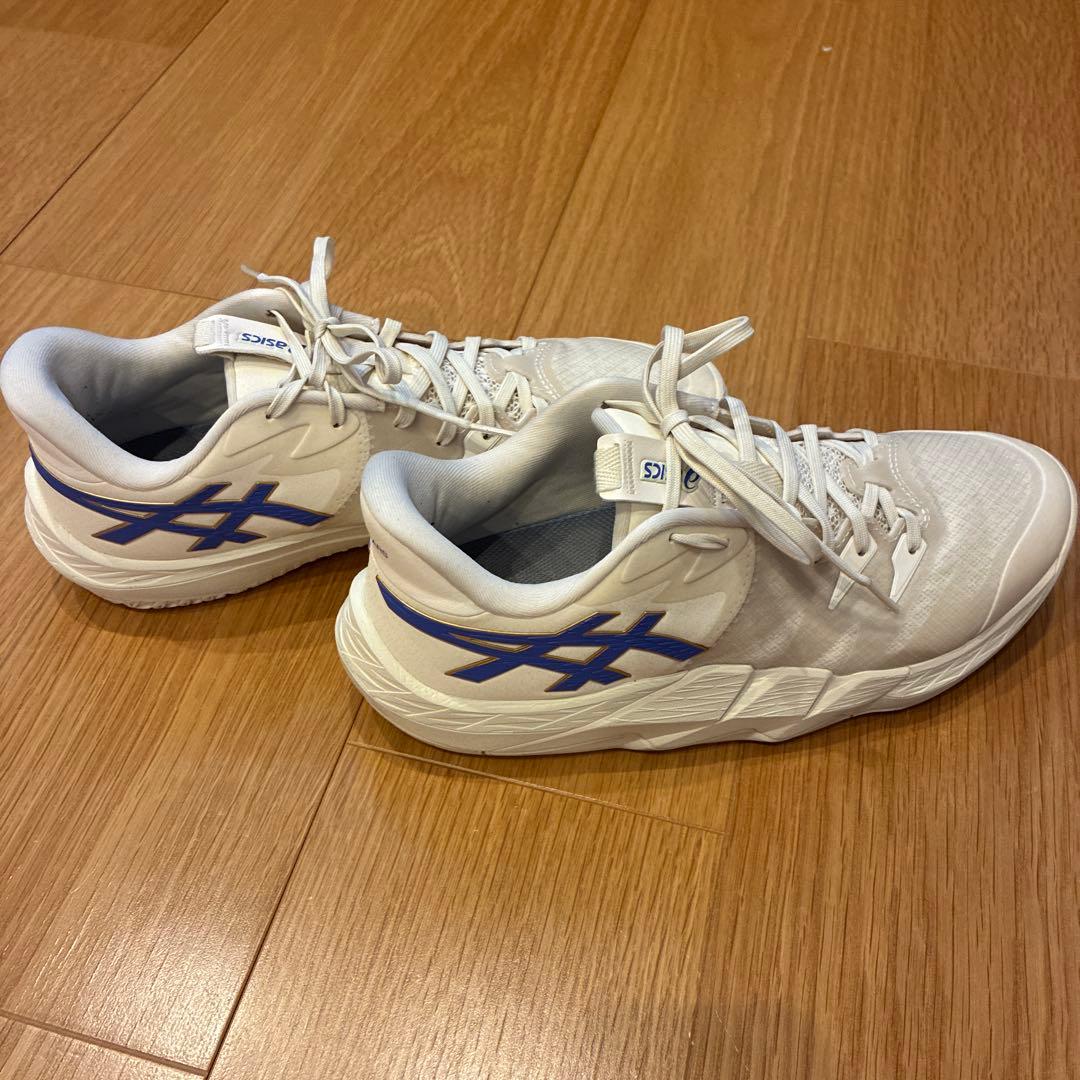 ASICS ホワイト/ブルー シューズ