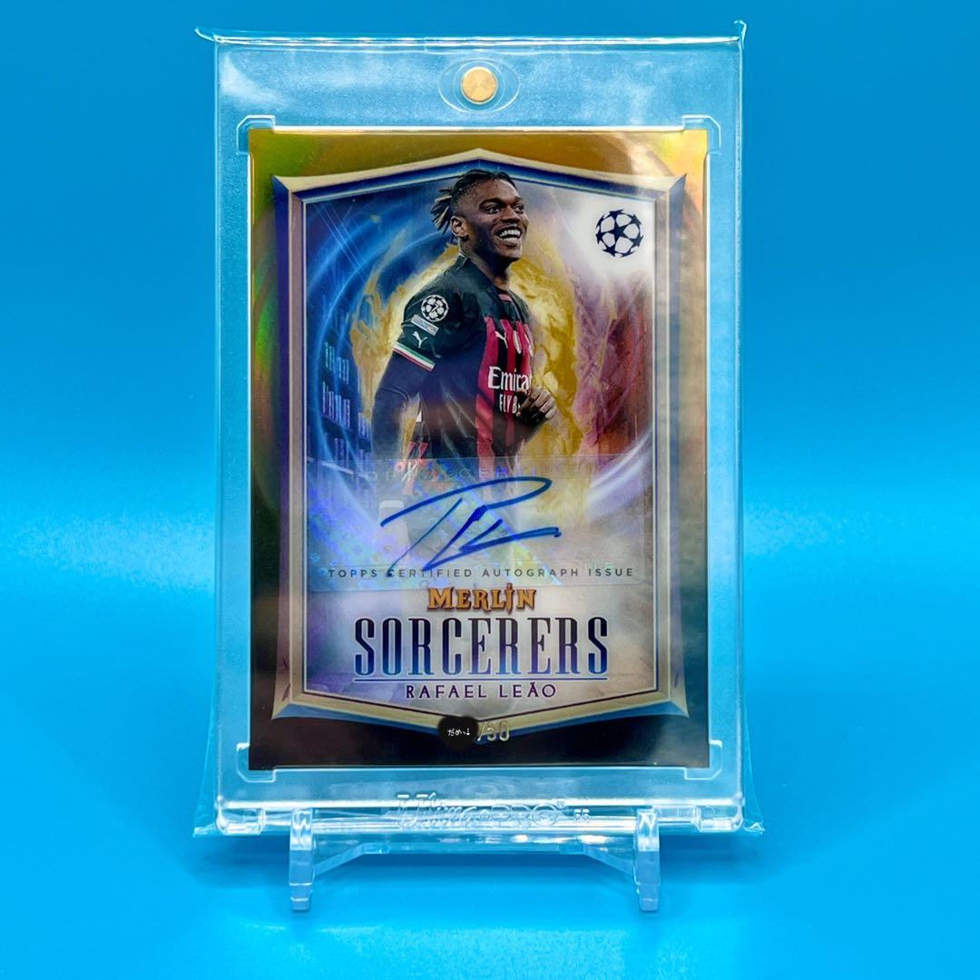 22-23 Topps Merlin LEAO 直筆サイン 世界50枚限定