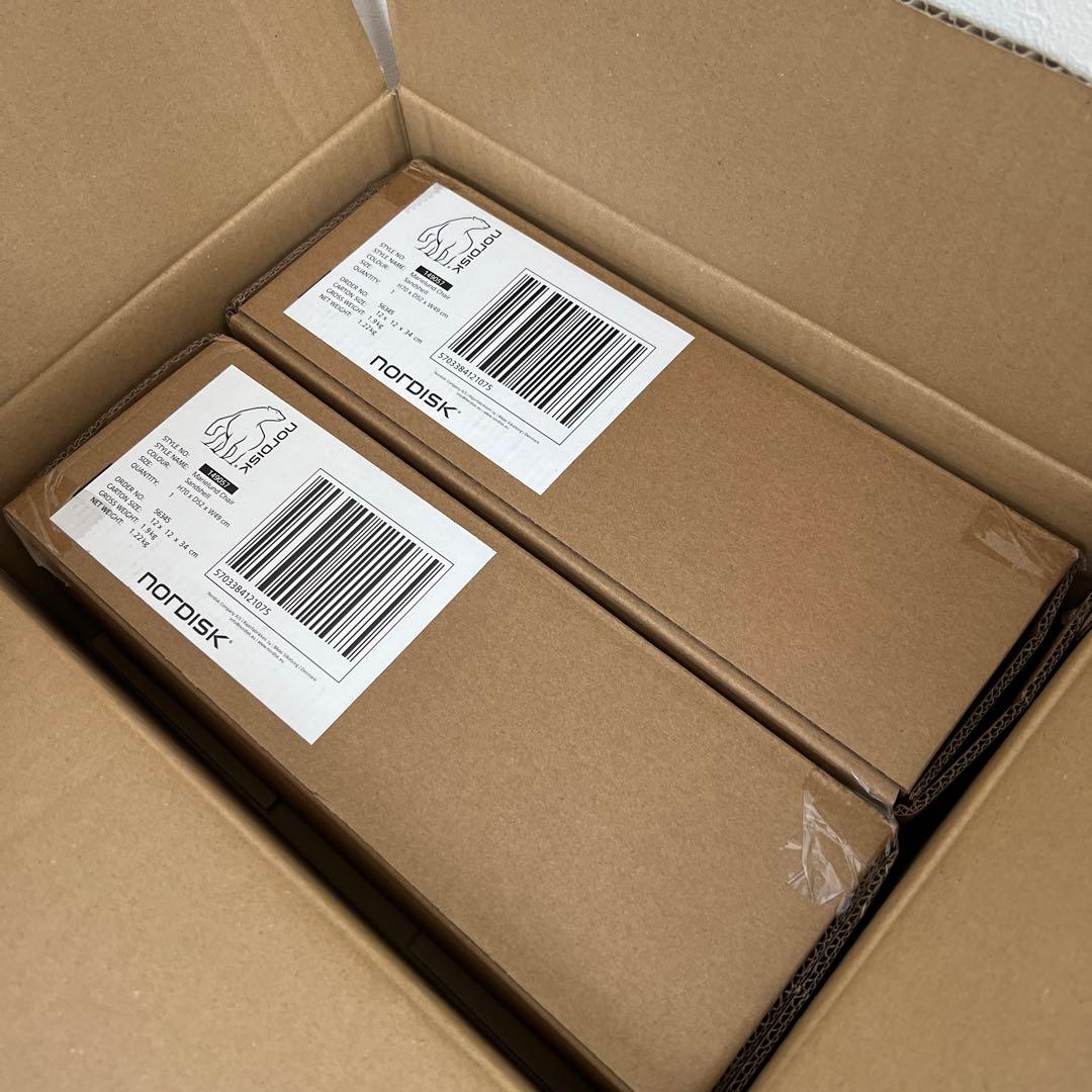 2脚セット！Nordisk MARIELUND CHAIR ベージュ