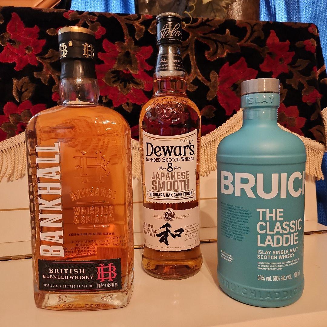 (Bankhall,Dewar's,Bruichladdich)らんらん
