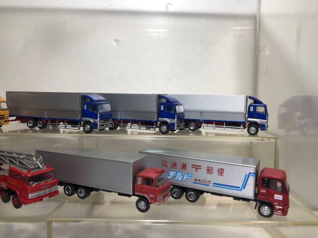 絶版 22台まとめ TOMYTECトラック・トレーラーコレクション他 ケース付