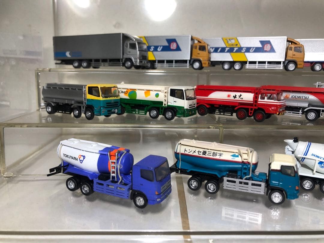 絶版 22台まとめ TOMYTECトラック・トレーラーコレクション他 ケース付