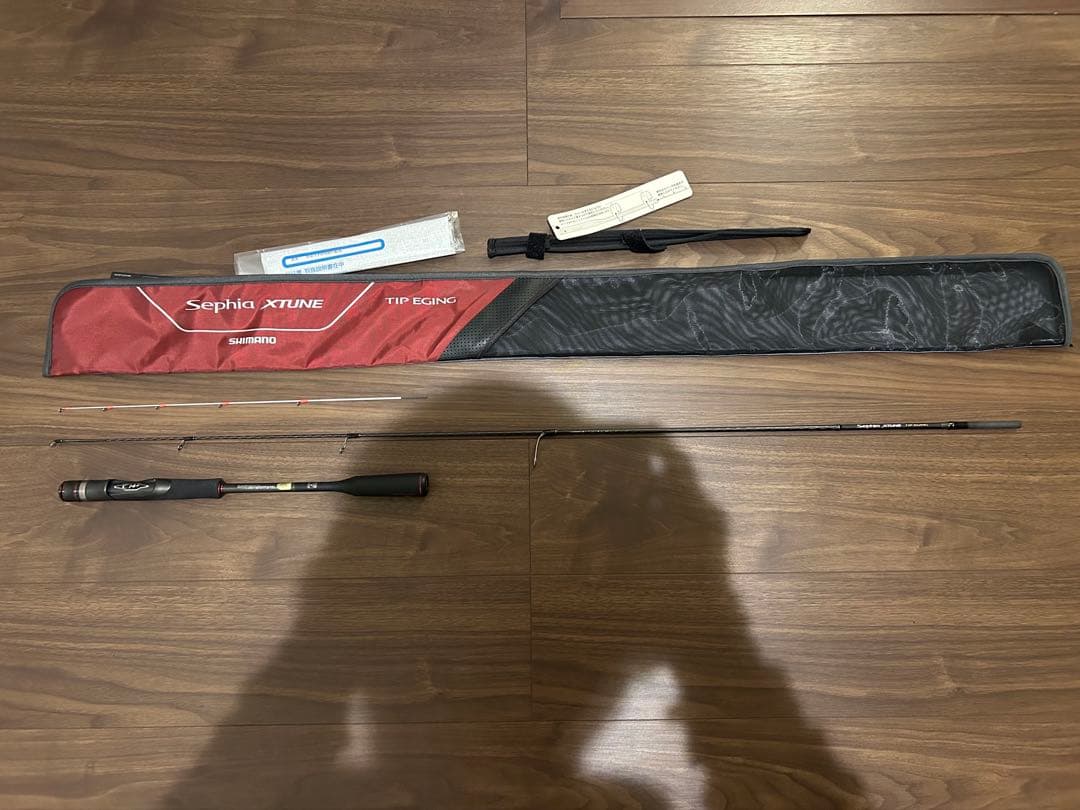 セフィアXTUNEティップエギングロッド S511ML-S（SiCリングガイド）