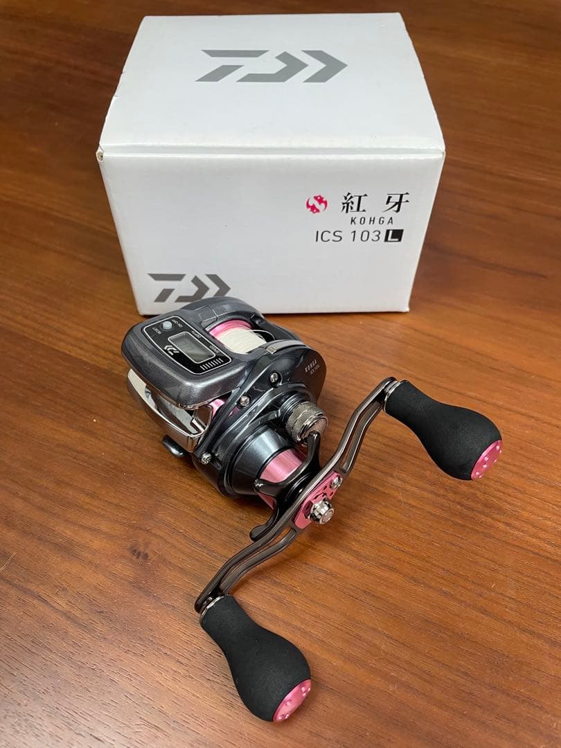 ダイワ　紅牙 KOHGA ICS103L ベイトリール