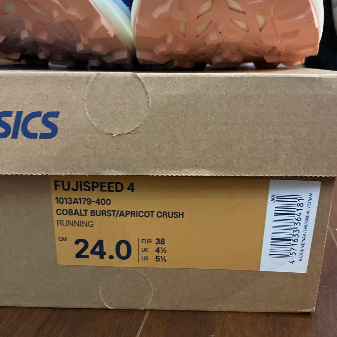 asics Fuji speed 4 24.0CM 新品・未使用