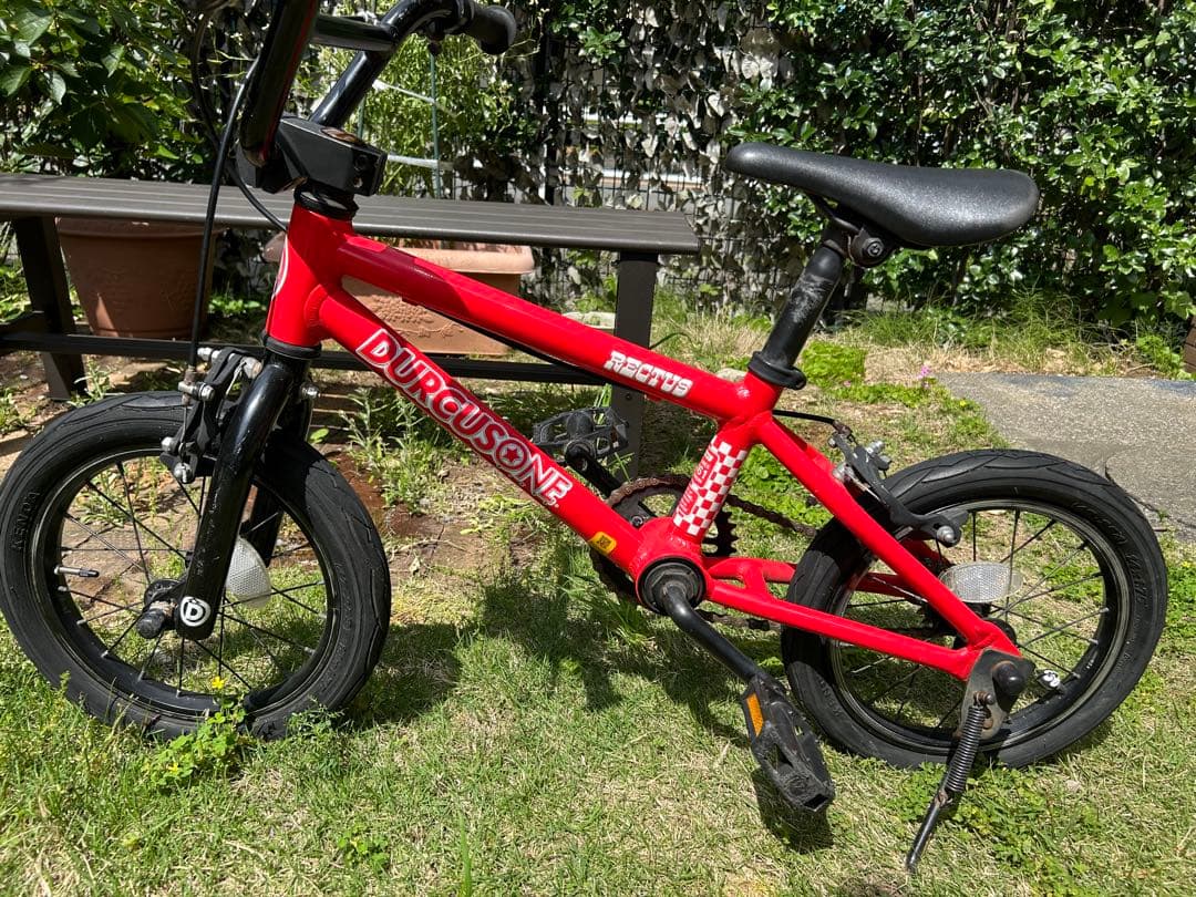 DURCUSONE 子供用自転車 レッド(赤) BMX