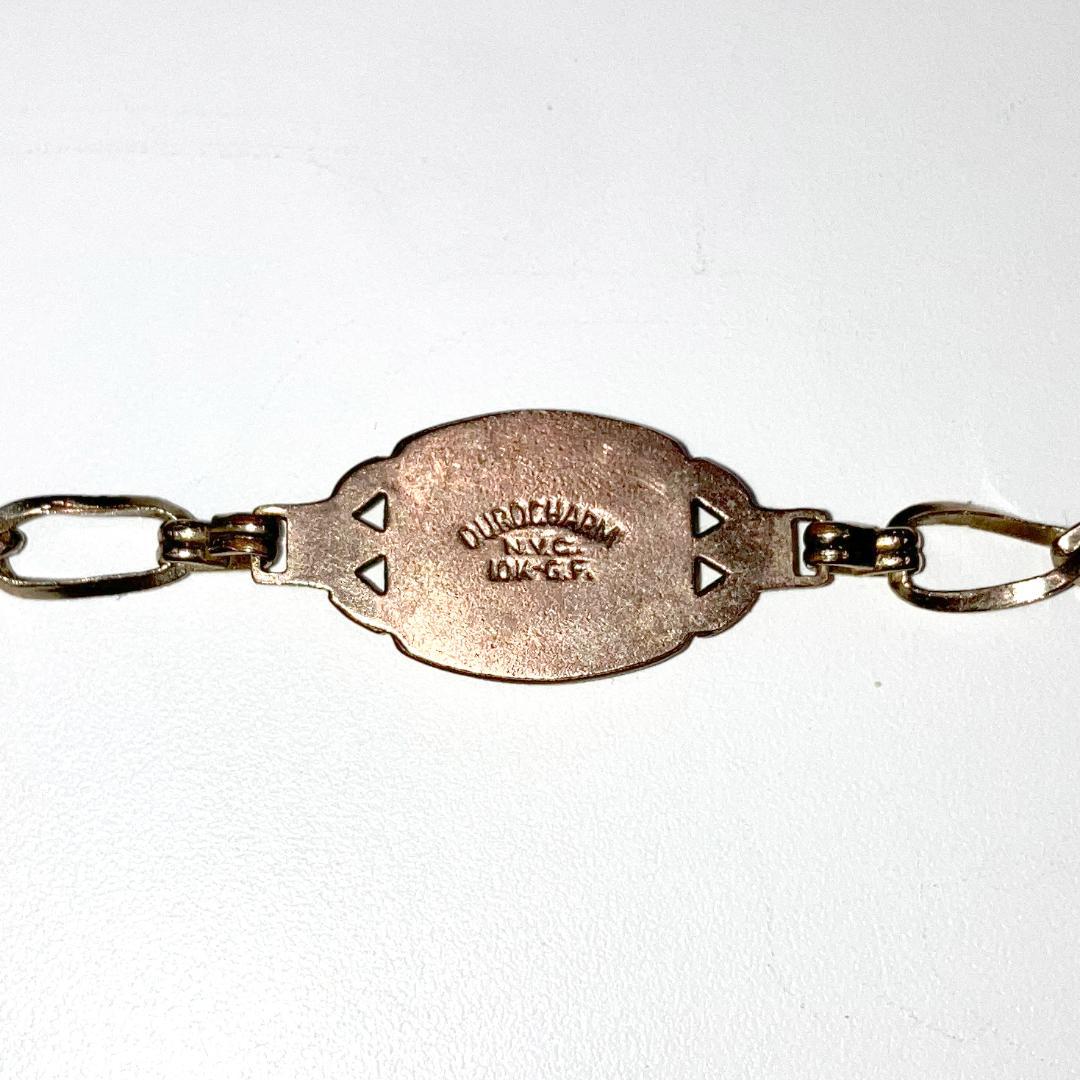 米軍 実物 40’s U.S.N.ブレスレット DUROCHARM N.Y.C.