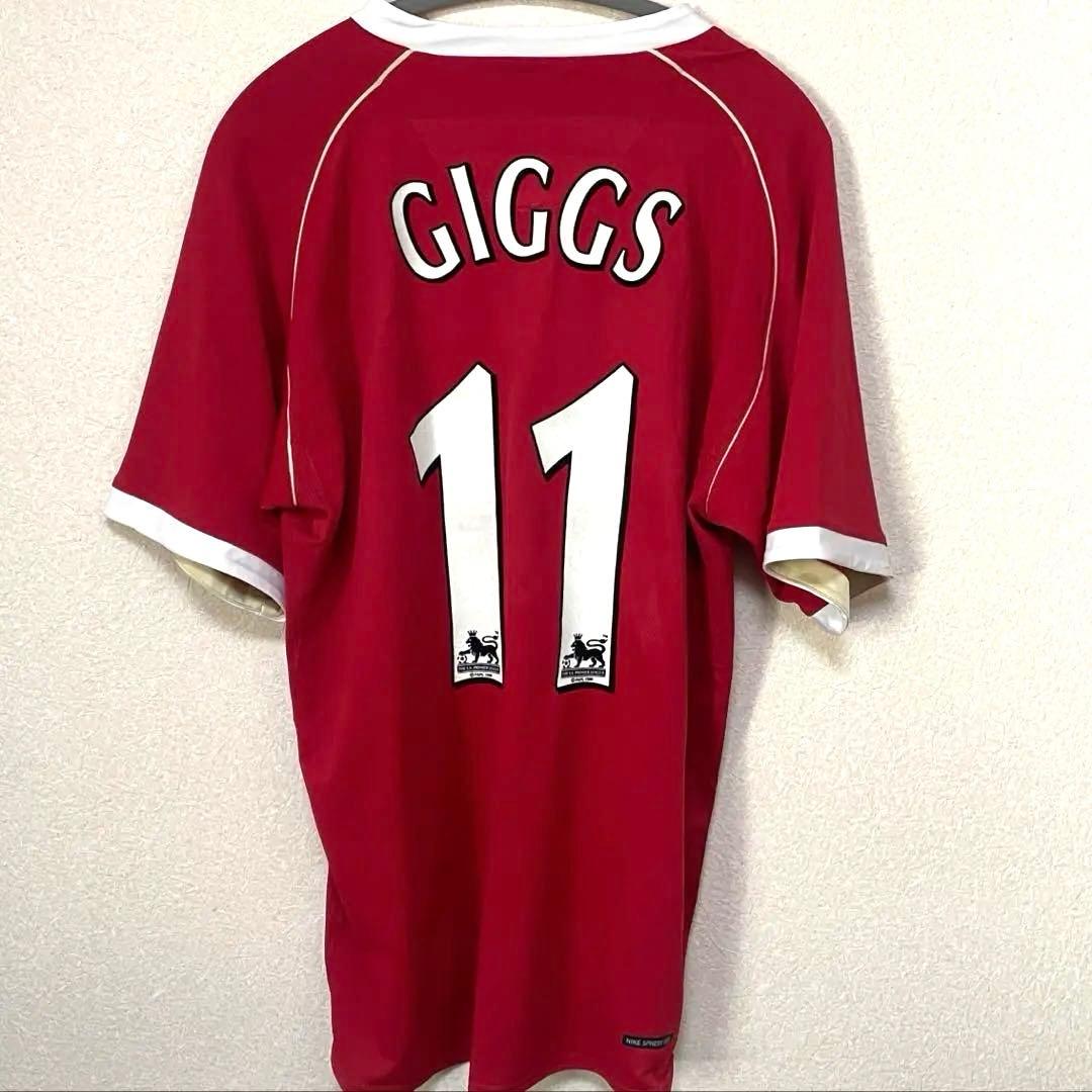 マンチェスターU 06-07 ギグス プレミア優勝 レジェンド L ほぼ未使用