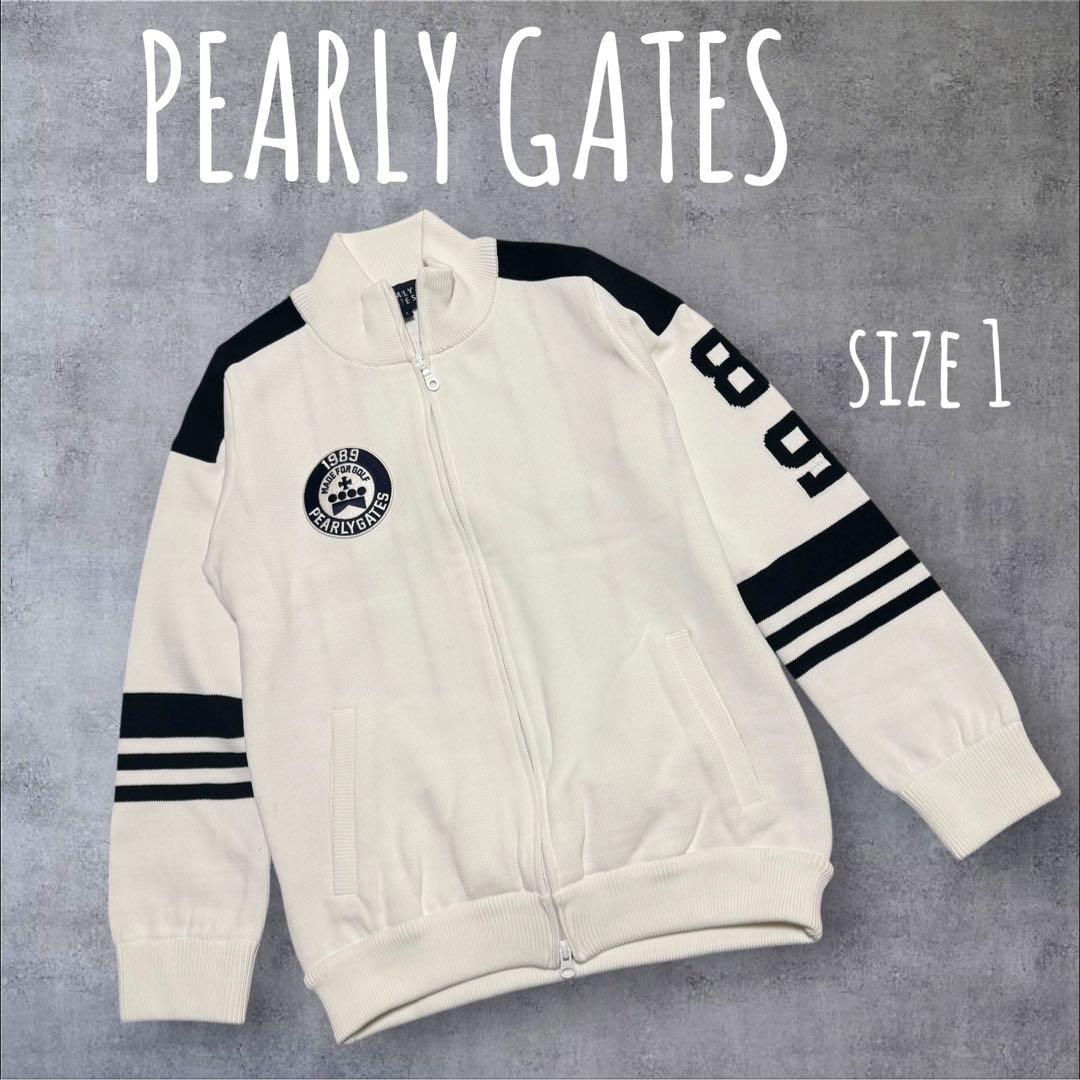 PEARLY GATES パーリーゲイツニットジップアップジャケットサイズ1美品