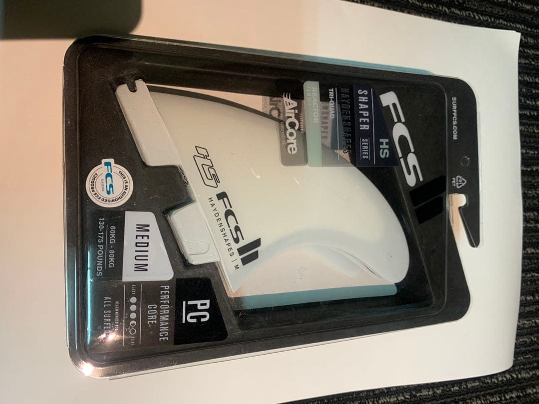 FCS HS サーフボードフィン Medium ５フィン価格相談可能　11