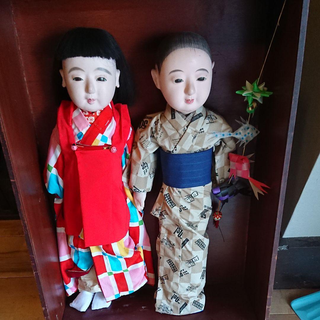 抱き人形、昭和初期、大正市松、特大