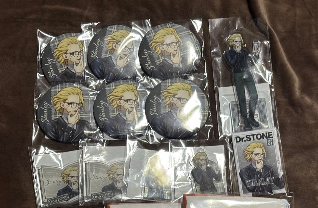 ドクスト　スタンリー　くじ引き堂　アクスタ　缶バッジ　アクキー