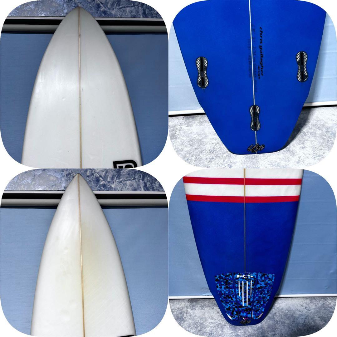 SKミッドレングスサーフボード6.10