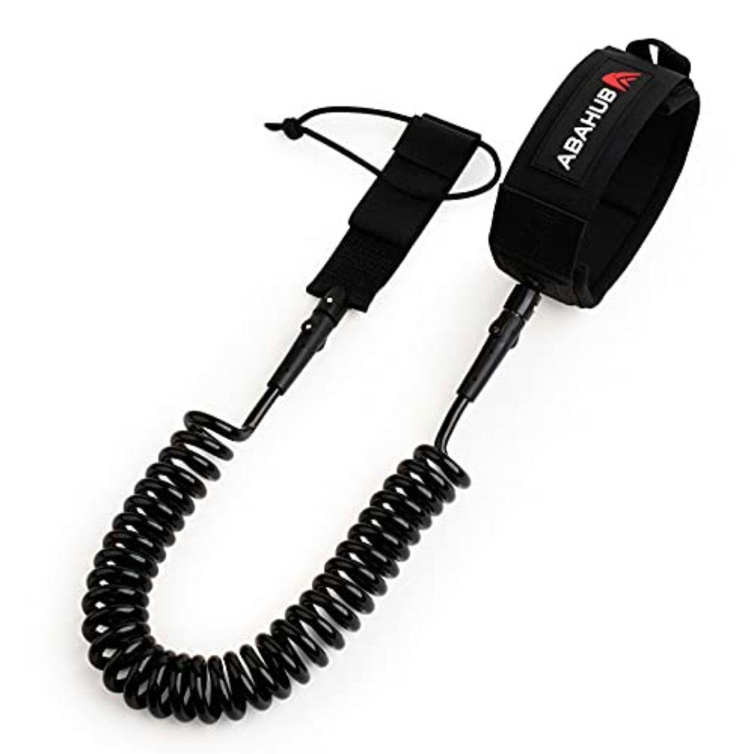 Abahub プレミアム SUP リーシュ、スタンドアップ パドルボード