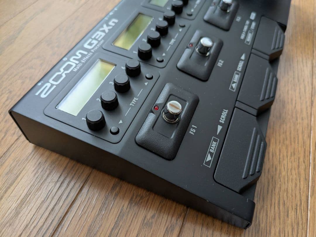 説明書あり　ZOOM G3Xn マルチエフェクター　音出し確認　メモリー初期化済