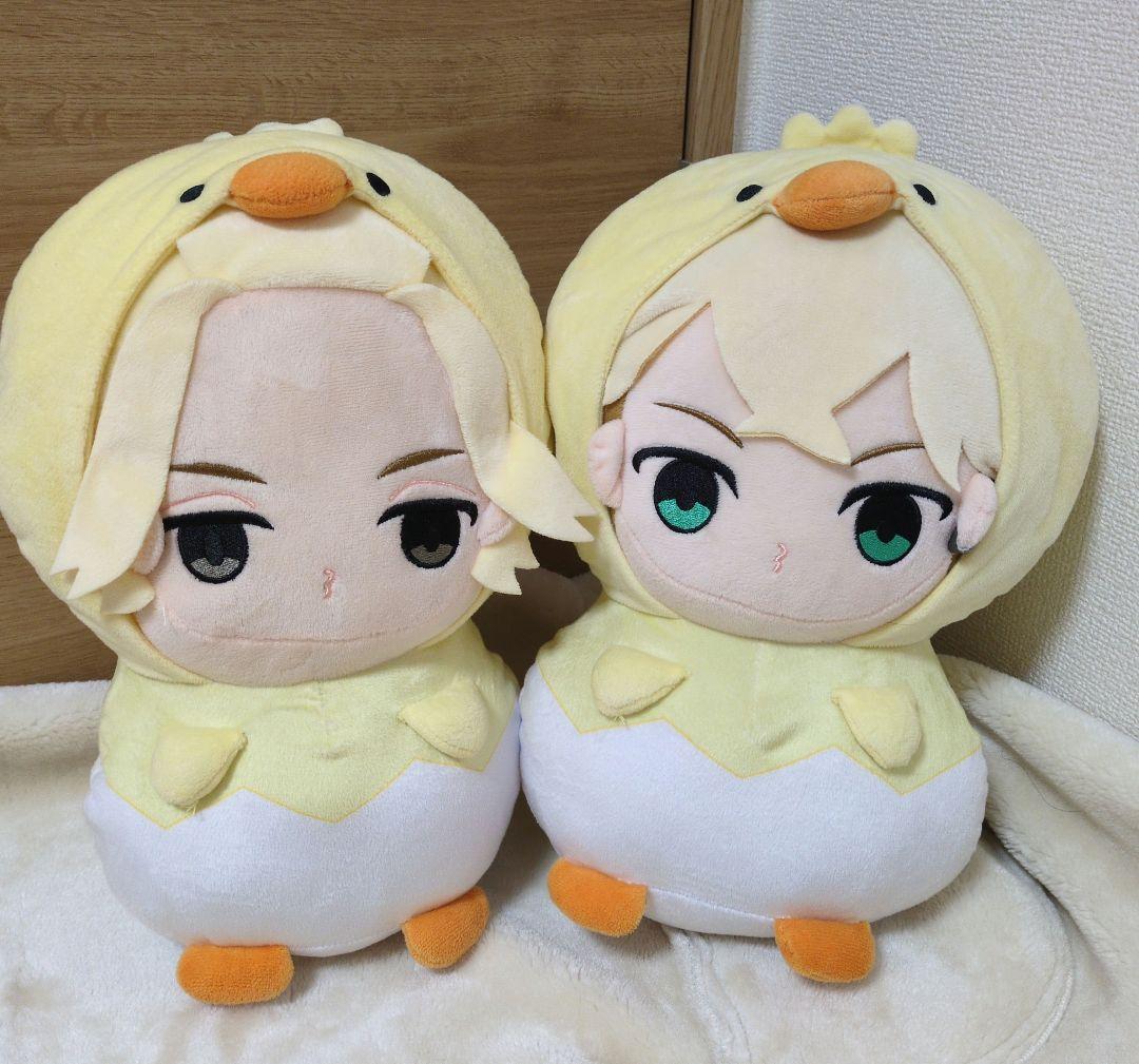 東京リベンジャーズ　佐野万次郎、松野千冬Bigぬいぐるみ 35cm