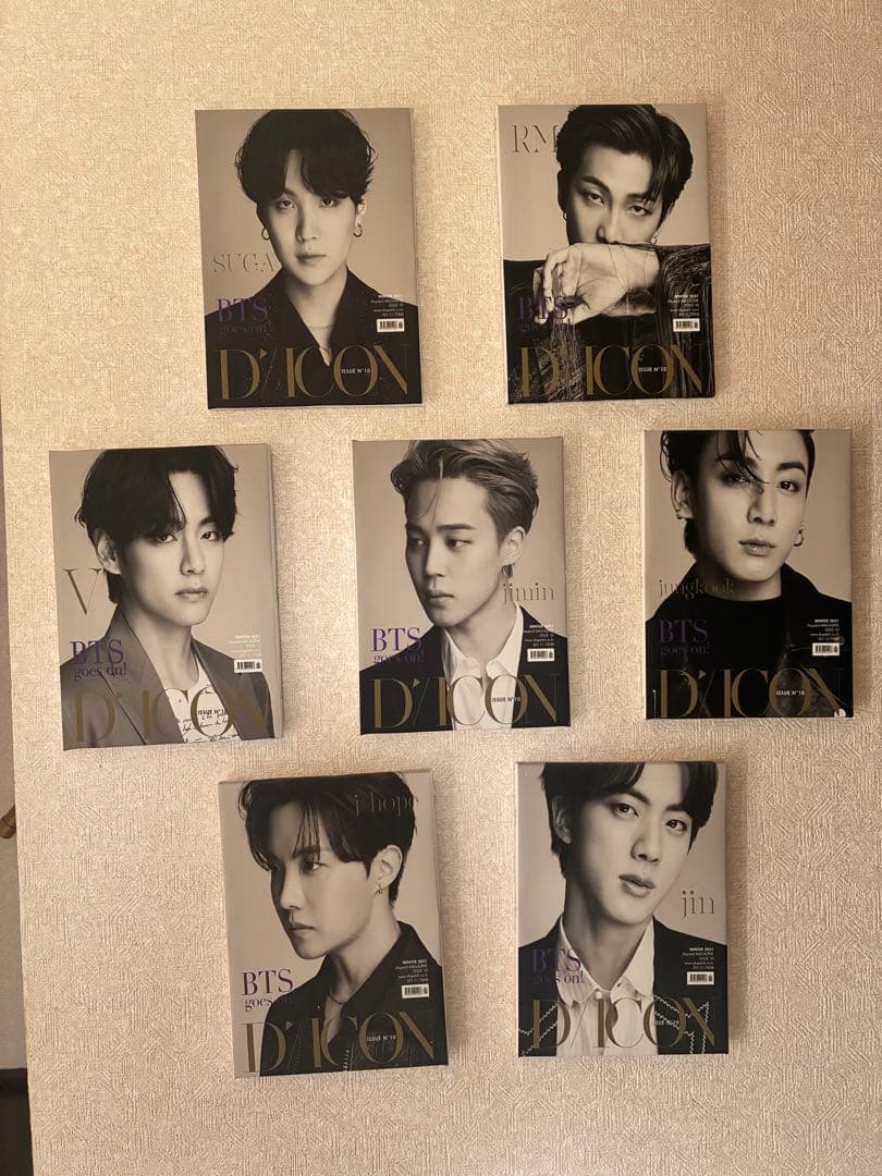 BTS アートボード7枚セット