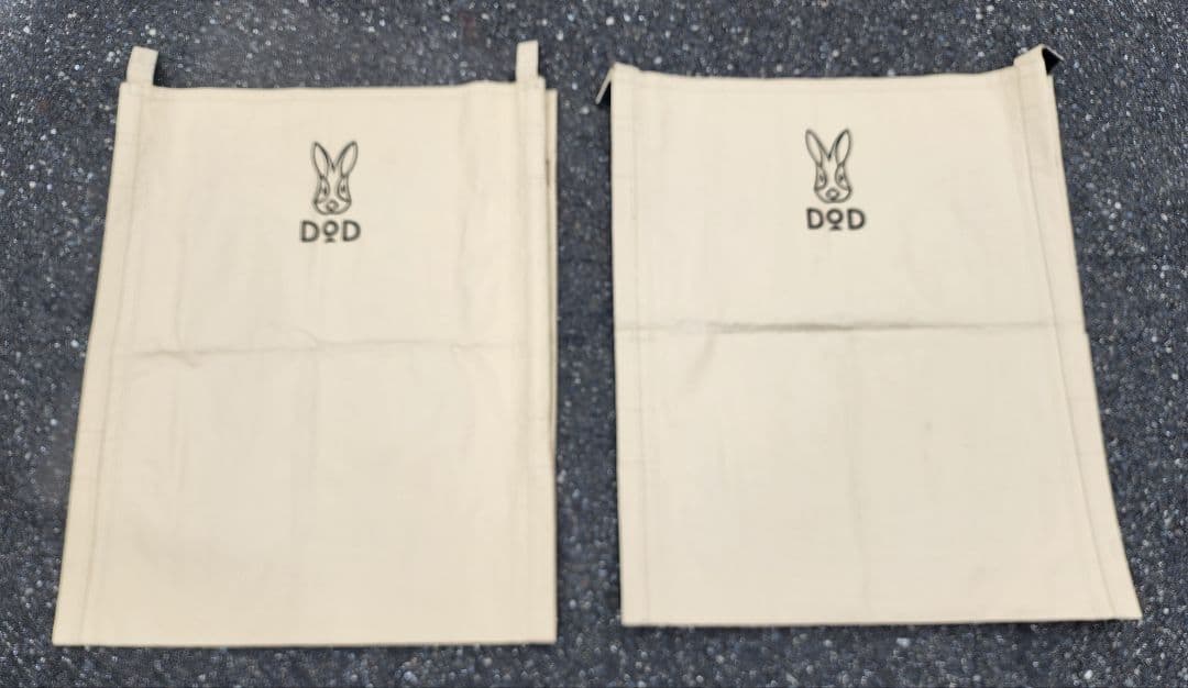 DOD コット ワイドキャンピングベッド 　ベージュ2つセット