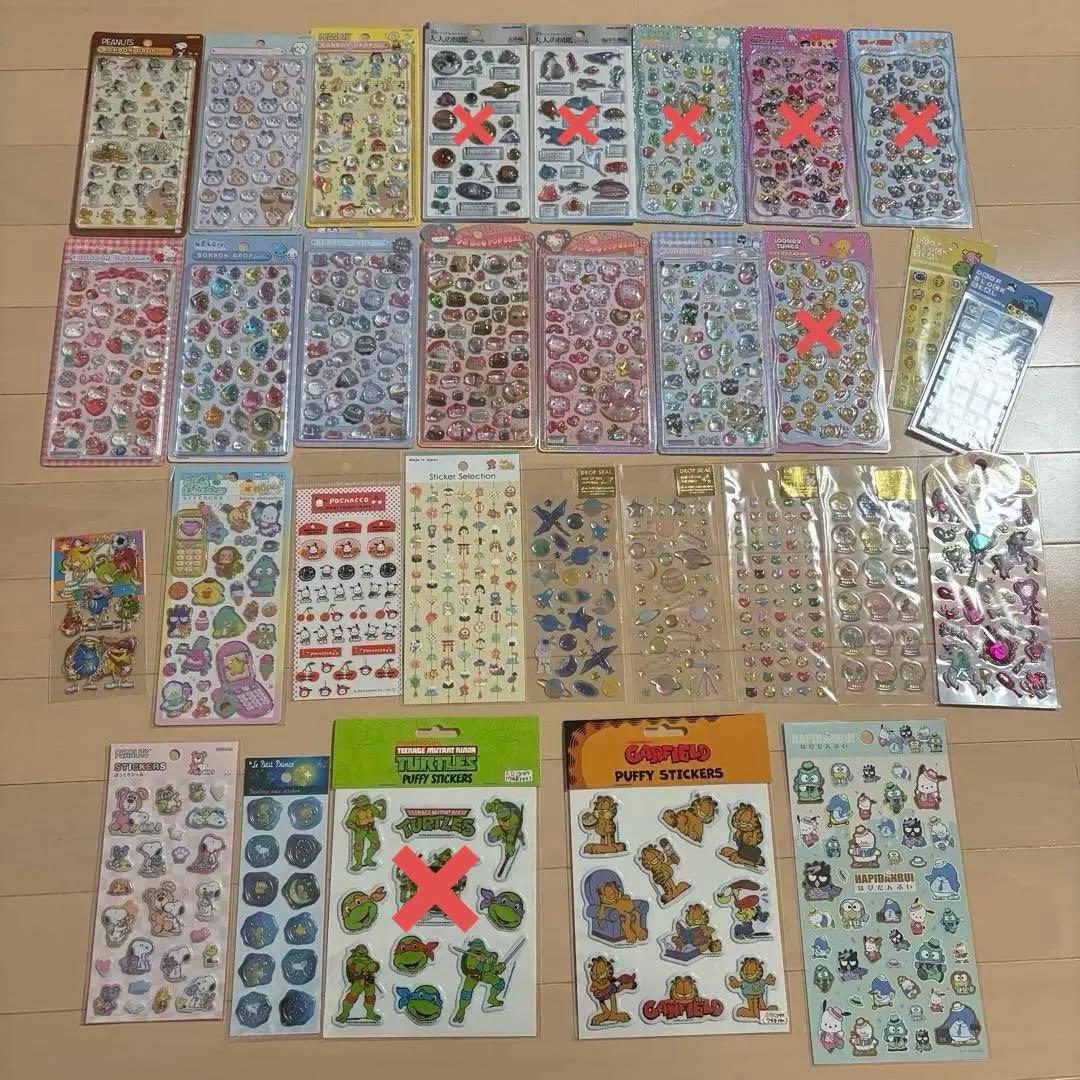 【正規品】ボンボンドロップシール その他シール まとめ売り バラ売り可能