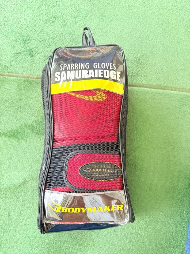 BODYMAKER SAMURAI EDGE 14oz ボクシンググローブ 本革