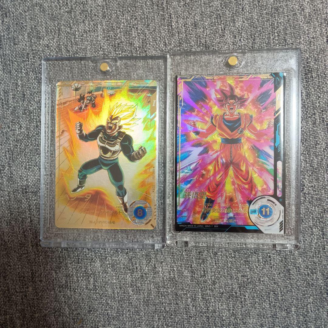 ドラゴンボールスーパーダイバーズ GDR 悟空 ベジータ パラレル2種セット
