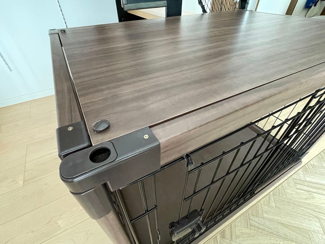 アイリスオーヤマ インテリア ウッディサークル PIWS-960 木目 ブラウン