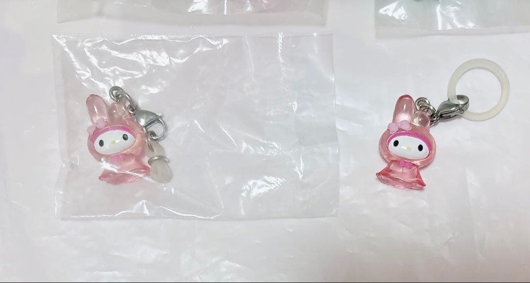 サンリオ マイメロ シナモロール シナモン めじるしアクセサリー レインコート