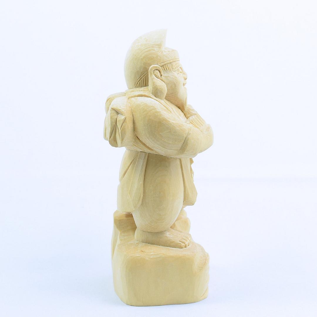 桧　踊り夷大黒　15ｃｍ #008