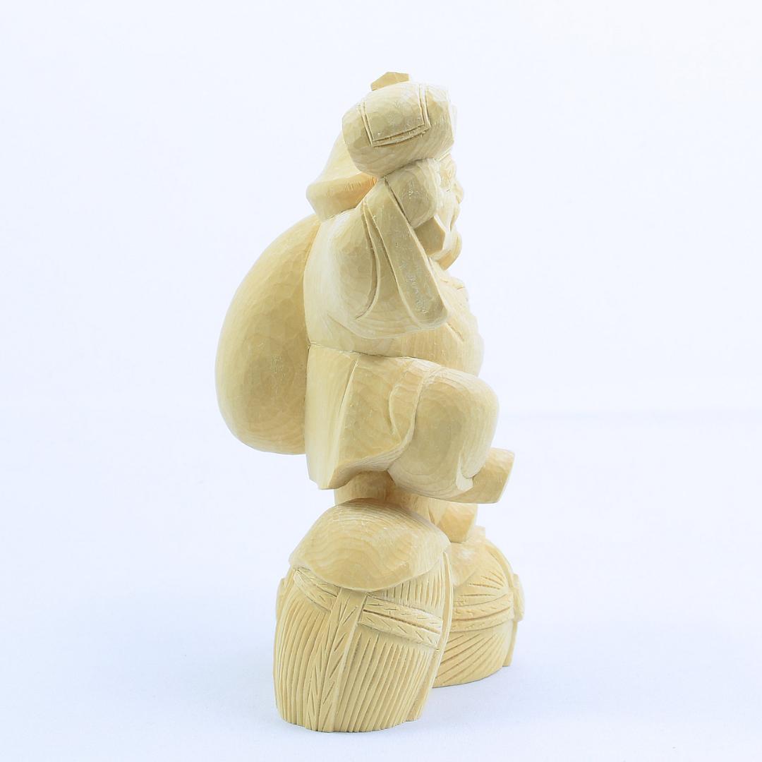 桧　踊り夷大黒　15ｃｍ #008