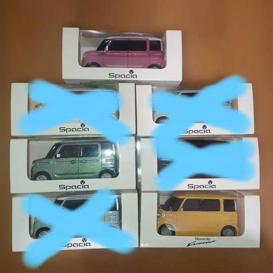 【非売品】SUZUKI SPACIA スズキ スペーシア プルバックカーセット