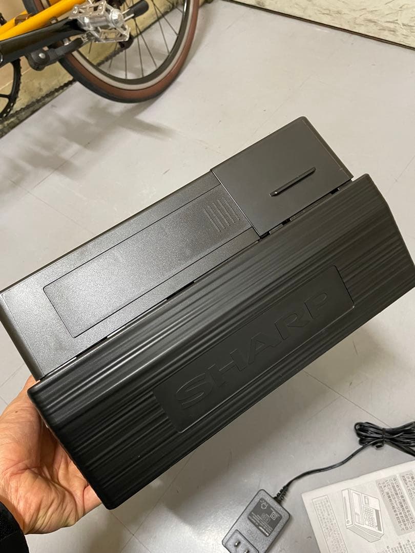 [動作品・念のためジャンクで] SHARP レジスター XE-A147 ブラック
