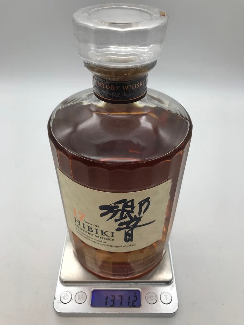484[未開栓]SUNTORY WHISKYー響ー17年 箱無し