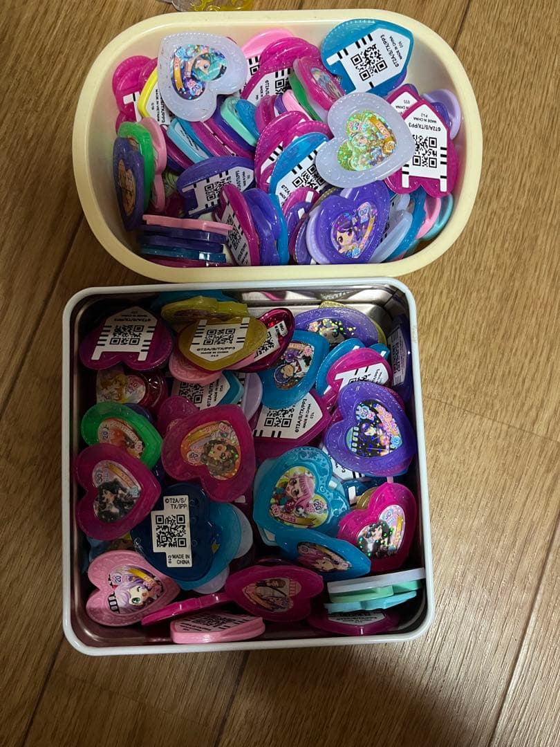 た*キ様 プリパラ サイリウムジュエルマイク ＋ジュエル大量セット　他パーツ付き