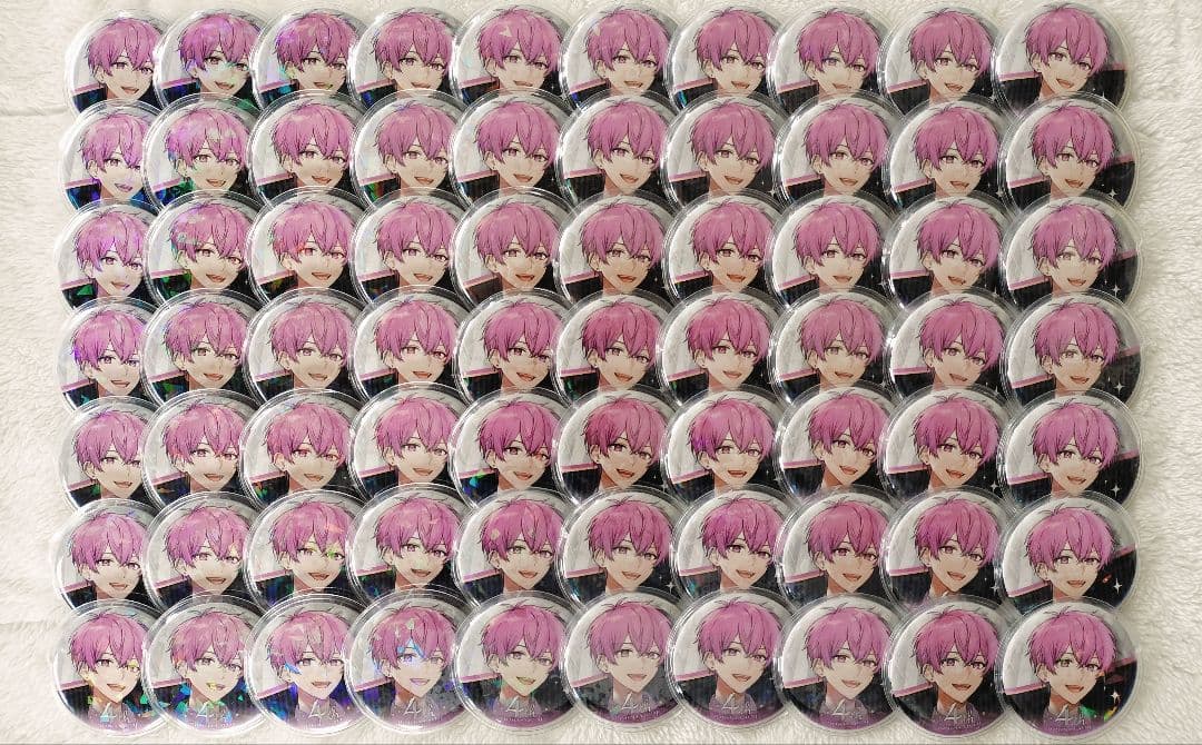 いれいす ないこ 4周年 愛をありがとう 等身 缶バッジ 70点