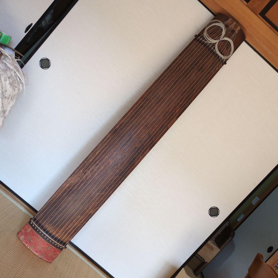 ②最終値下げ 超特価セール★生田流 師範代使用品★十三絃 お琴 箏 琴 和楽器
