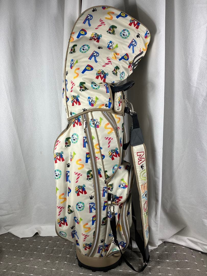 良品　エムユースポーツM・U SPORTS キャディバッグ　ミエコウエサコ