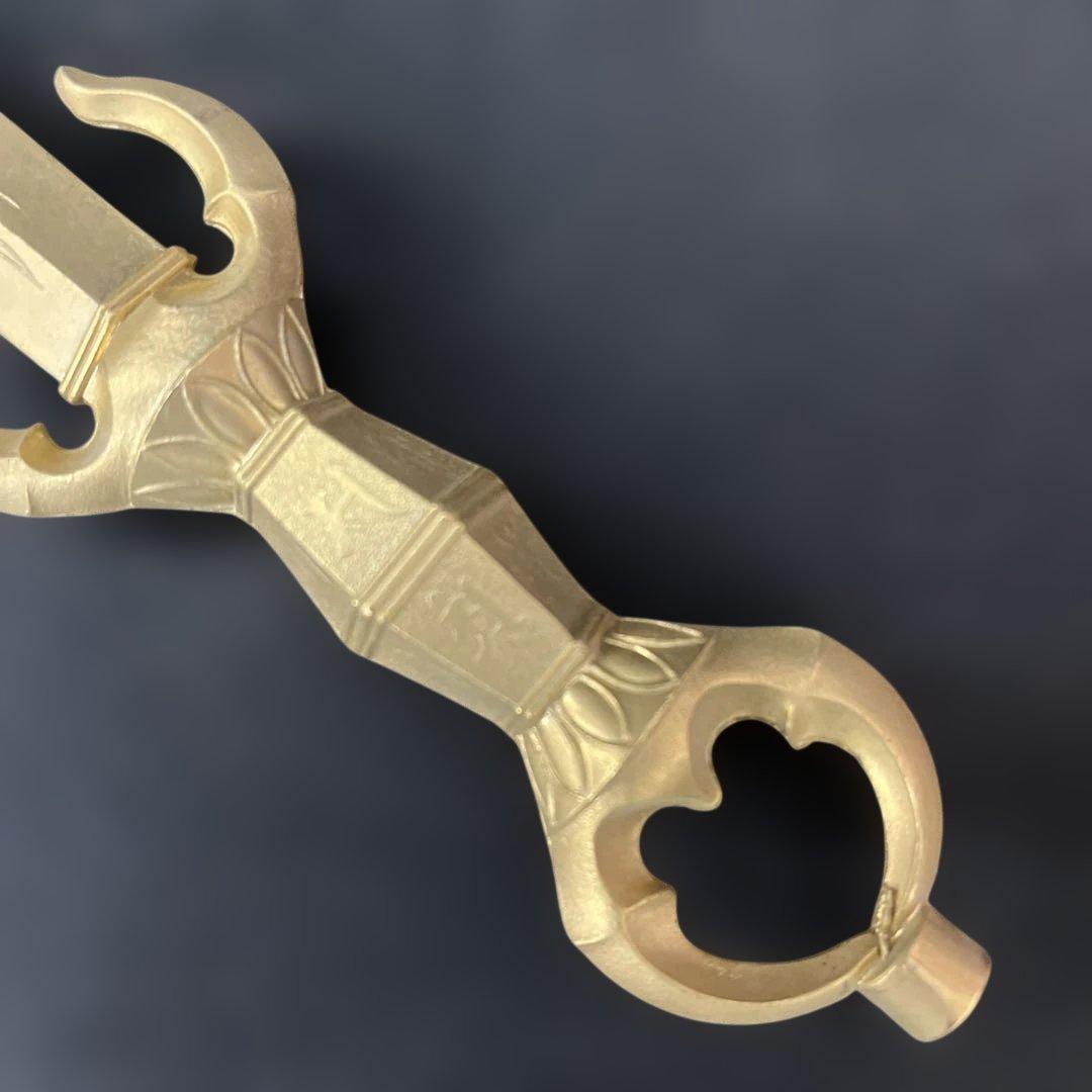 三鈷剣 不動明王 全長 30.5cm 仏具 希少　コレクション　趣味