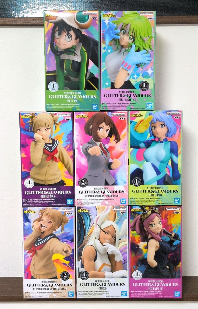 僕のヒーローアカデミア　GLITTER&GLAMOURS 8点セット
