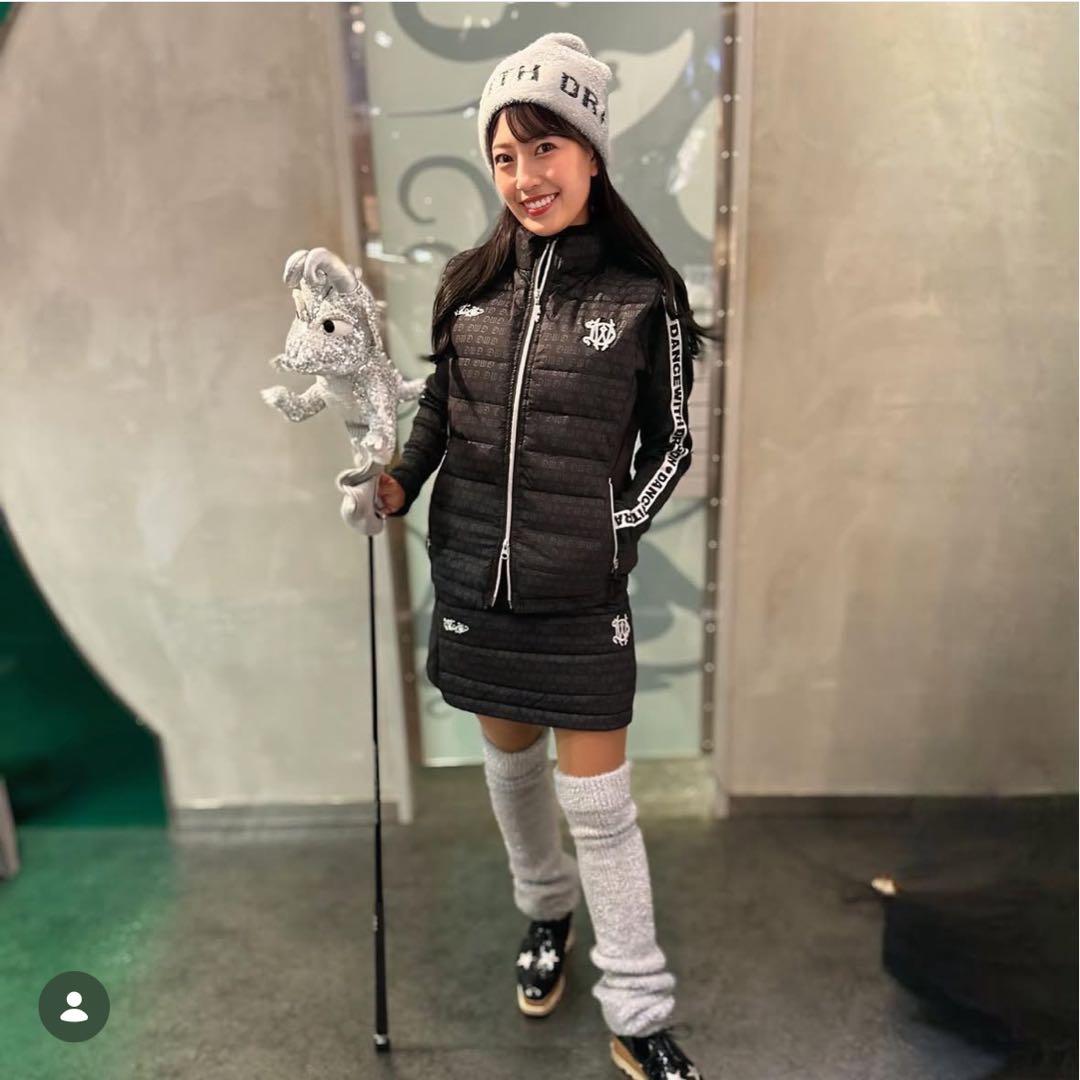 ダンスウィズドラゴン　ベスト セットアップ ブラック