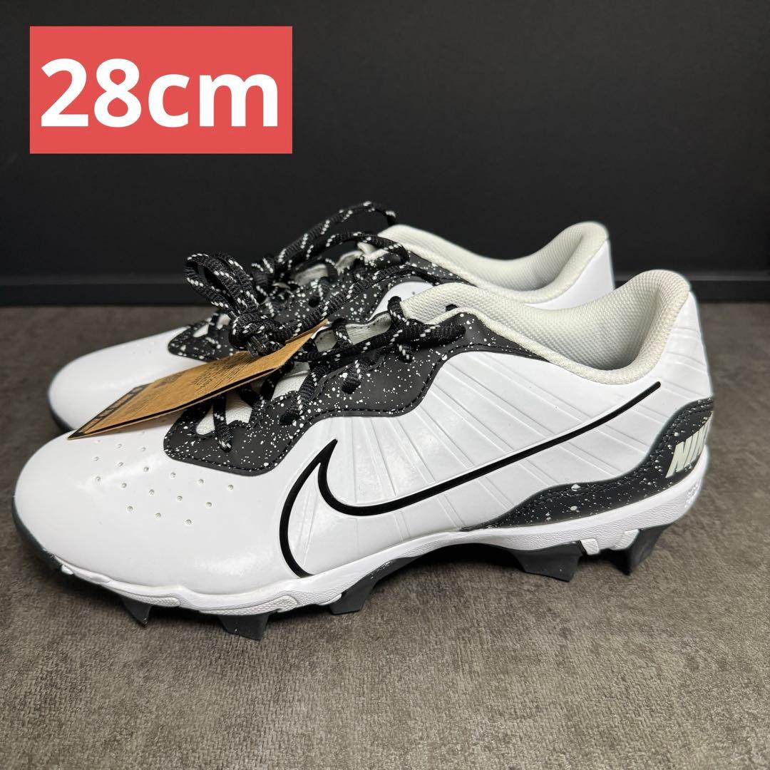 NIKE ポイント スパイク 野球 アルファ ハラチ キーストーン ホワイト 白