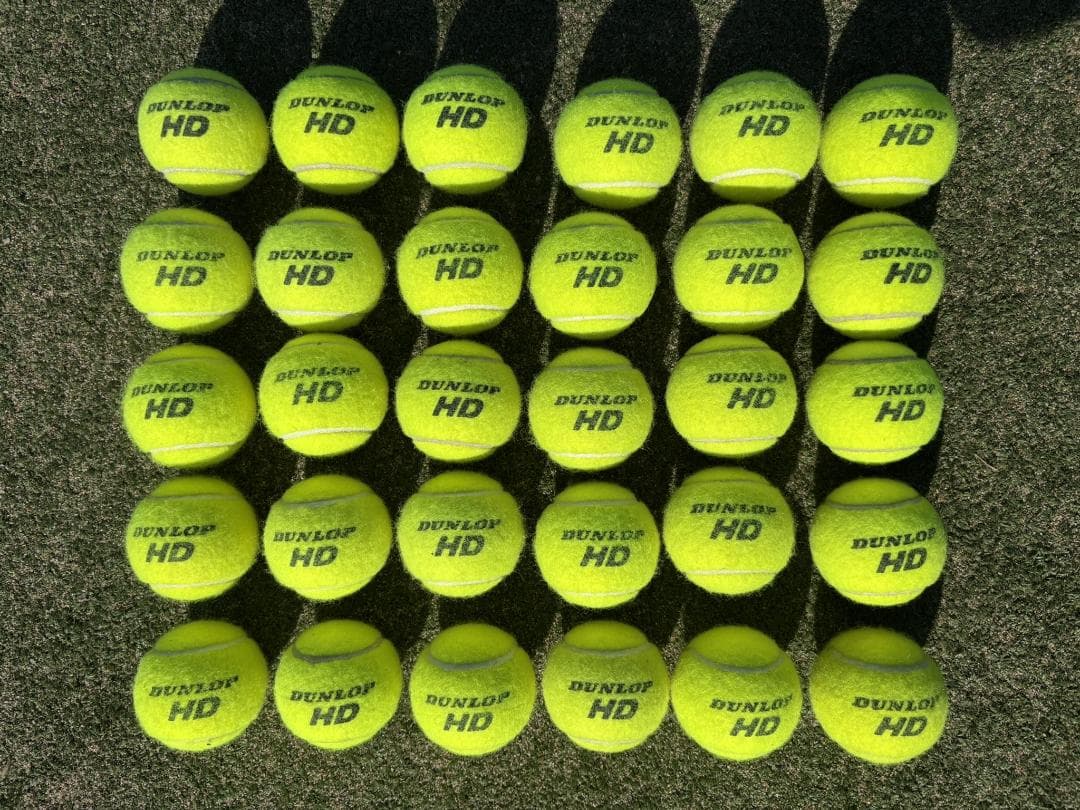 【加圧再生】硬式テニスボール（ダンロップ HD）90球