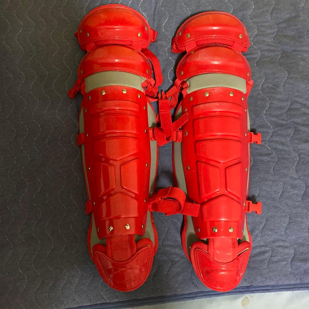 ミズノ キャッチャー用レガース J.S.B.B. セット