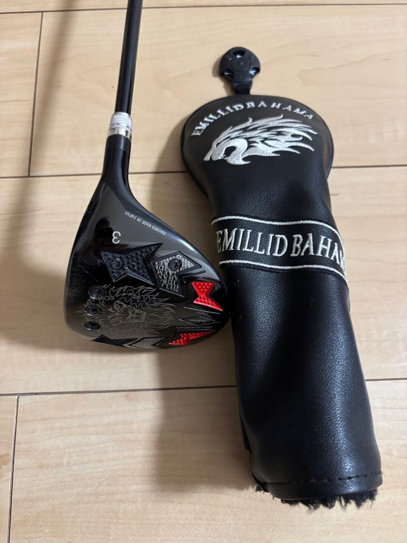 EMILID BAHANA 3番ウッド ヘッドカバー付き 美品