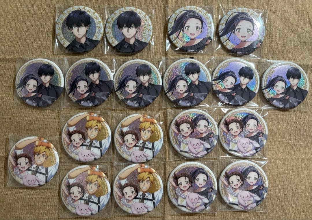 メダリスト モノクロコーデ 缶バッジ クリアカード いのり 司 光 夜鷹