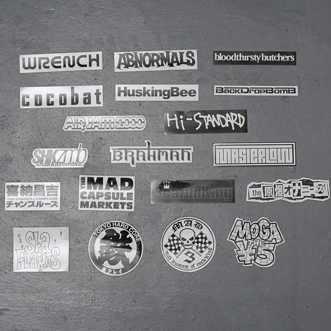 ハイスタンダード 当時物 キーホルダー 缶バッジ AIRJAMステッカー まとめ