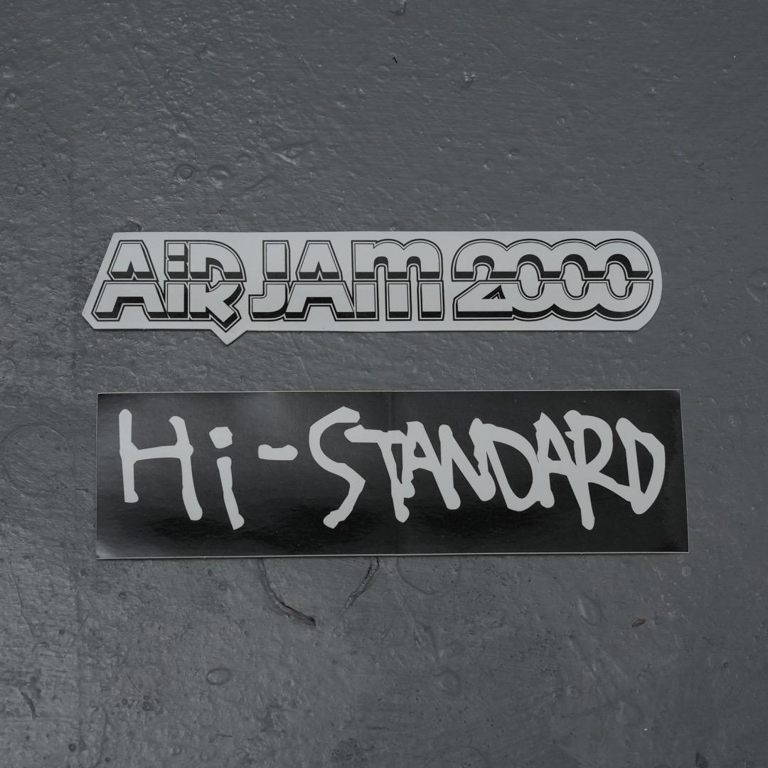 ハイスタンダード 当時物 キーホルダー 缶バッジ AIRJAMステッカー まとめ