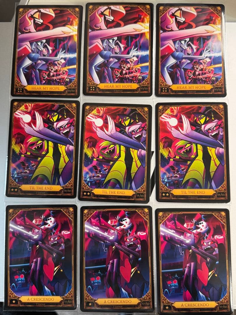 ハズビンホテル HazbinHotel カード トレカ 9枚セット