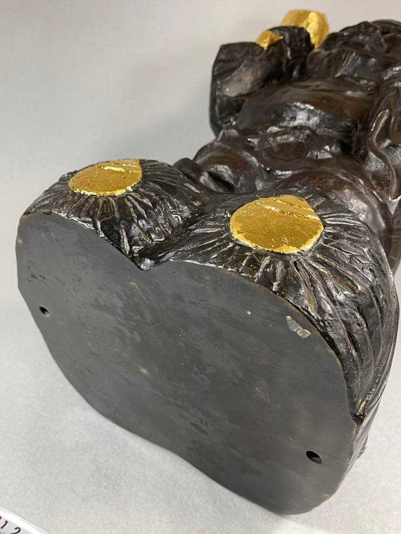 大黒天 置物 七福神 縁起物 金運 開運 高岡銅器純一郎仏像 銅製 彫刻 骨董
